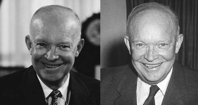 Dwight D. Eisenhower in 1953 and 1961