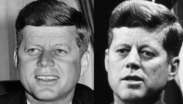 John F. Kennedy in 1961 and 1963