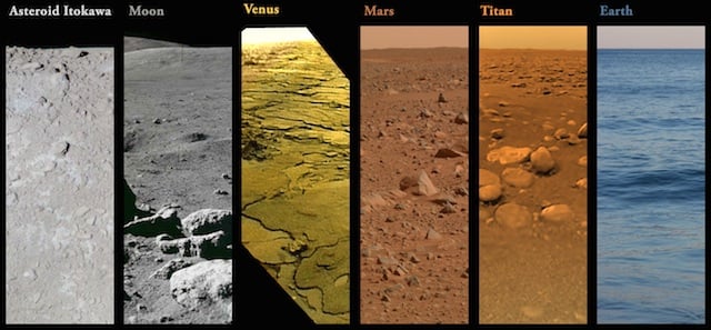 surface of titan