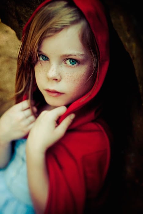 Alice as Little Red Riding Hood