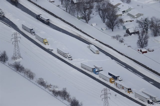 Amazing Aerial Photos of Aftermath of Massive Snow Storm in Buffalo