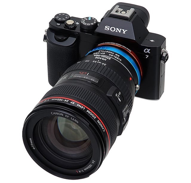 Fotodiox Launches Sony E to Canon EF-Mount Adapter with 10-Stop