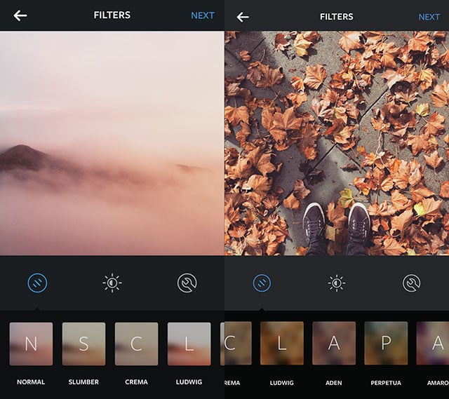 natural online filters for photos