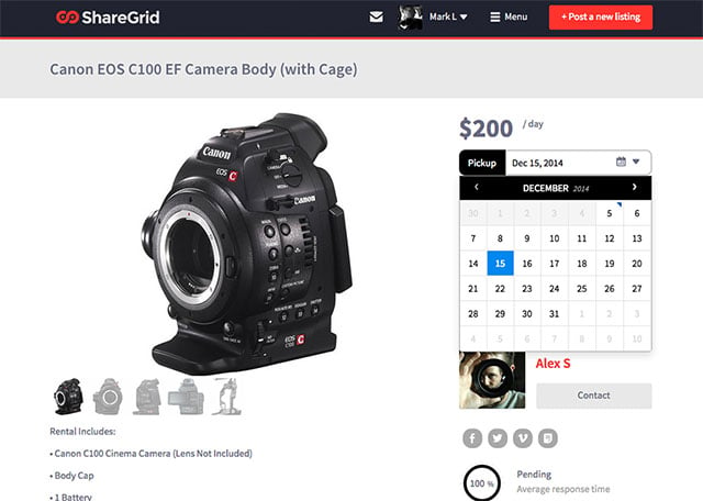 Sharegrid Allows Photographers To Safely Rent Gear To And From One Another