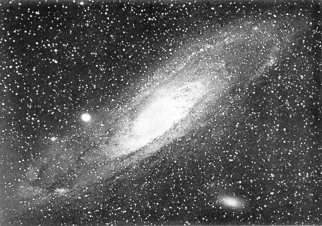 if sky shown in the andromeda galaxy