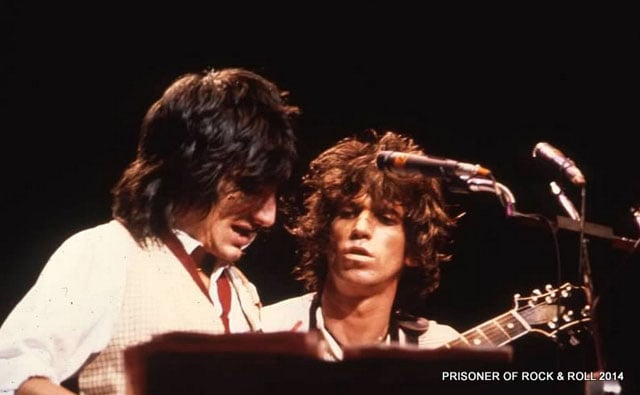 Keith Richards and Ron Wood