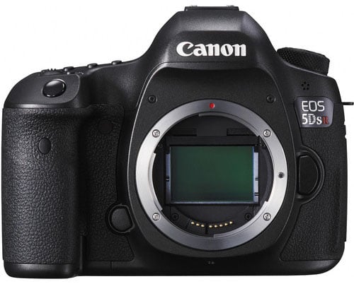 The Canon EOS 5DS R features a 50.6 megapixel full frame sensor.