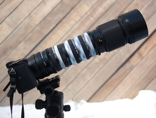 Stoffig St Trots Stacking Five 2x Teleconverters to Create a Ridiculous 9600mm Lens |  PetaPixel