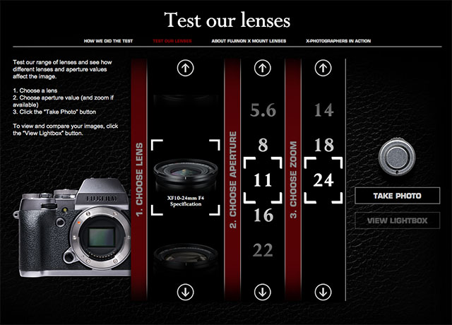kwaliteit Een zin Interesseren Explore Fujifilm X-Mount Lenses with This Interactive Test Website |  PetaPixel