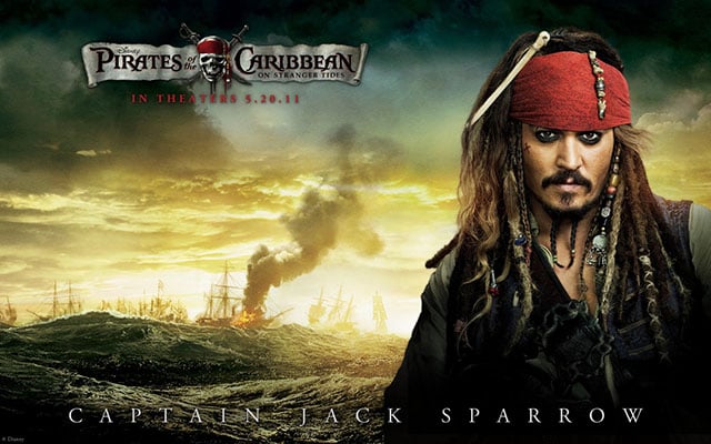 pirates of the caribbean movie poster