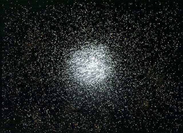 SBC-1 Globular cluster of unknown origin materials.