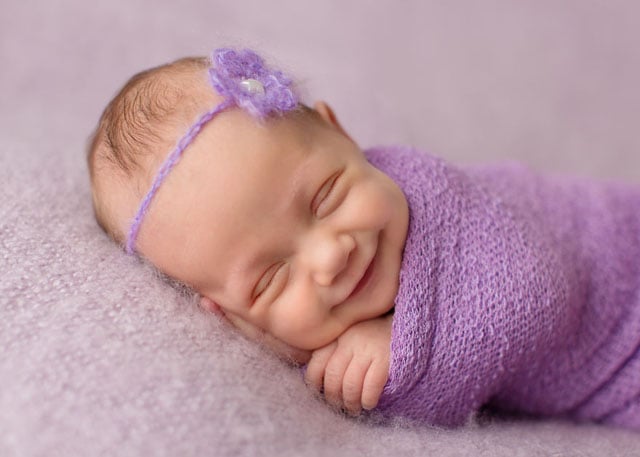 Precious Moments: I've Learned To Catch The Smiles of Sleeping Babies | PetaPixel