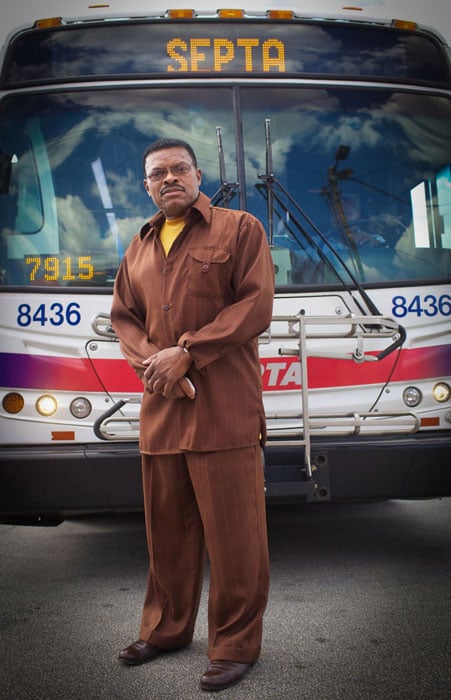 Joe. Retired bus driver from Philadelphia.  Shot on three different occasions:  Twice while driving his bus and once standing on a corner talking to a neighbor.  1982, 1984 and Christmas eve 1987.  His son was killed by gun violence.