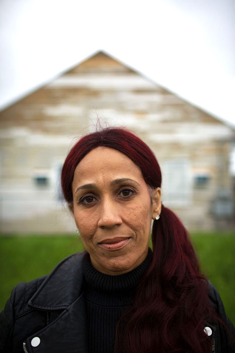 Deborah. Activist writer and blogger, shot at the Mother’s Day Shootings while covering a Second Line parade.  She has had close to thirty surgeries to repair the damage done.  New Orleans, 2013