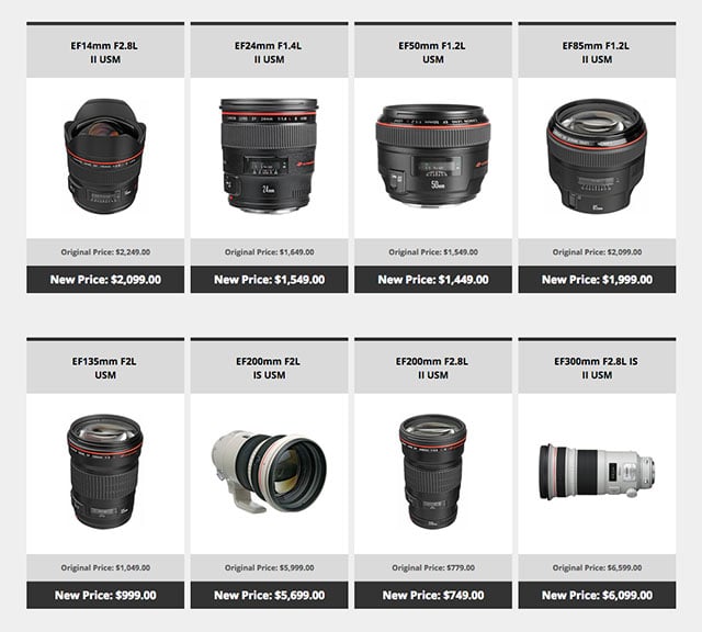 dslr lens canon price