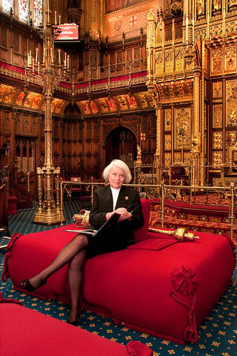 Baroness Helene Hayman: The first woman to be Lord Speaker.