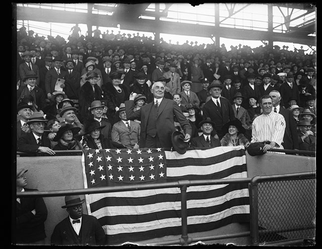 Warren G. Harding in 1921