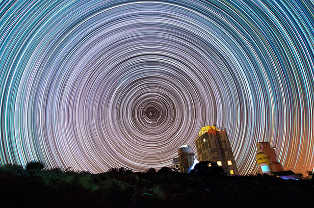 A Six-Hour Long-Exposure of the Celestial North Pole