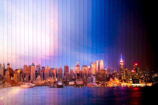 New York: 38 Photos spanning 2 hours and 3 minutes