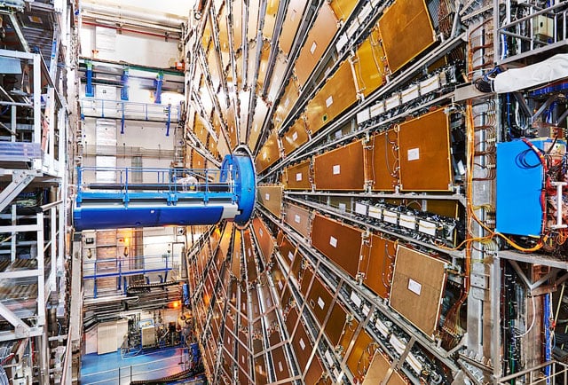 Atlas Detector: A particle physics experiment at the Large Hadron Collider at CERN that is searching for new discoveries in the head-on collisions of protons. 