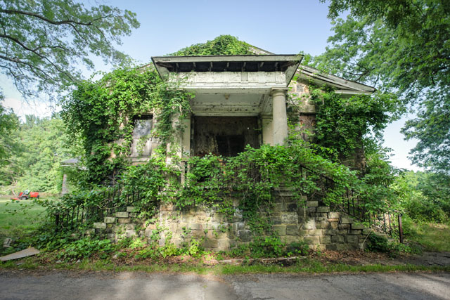 Letchworth Village is located just an hour's drive from NYC in Thiells, NY.  It was founded in 1912 to house the city's developmentally disabled as a "state institution for the epileptic and feeble-minded."