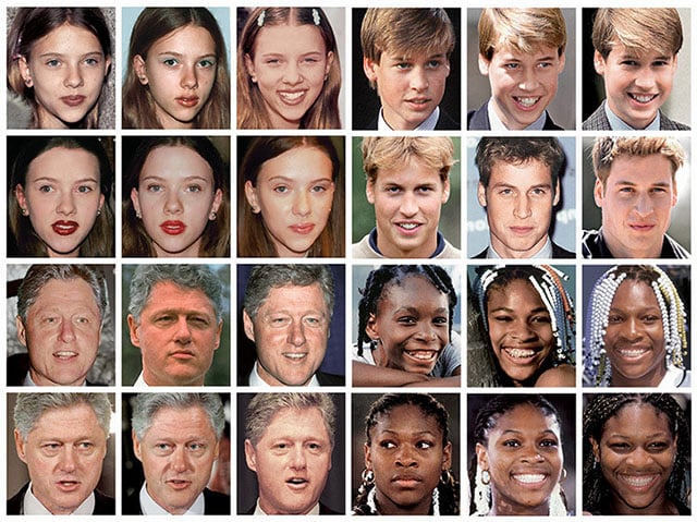 Getty Images Portraits Show How Four Famous Faces Have Aged Over 20 Years