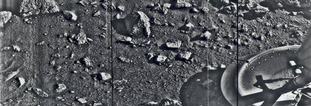 Foto dari Mars Pertama