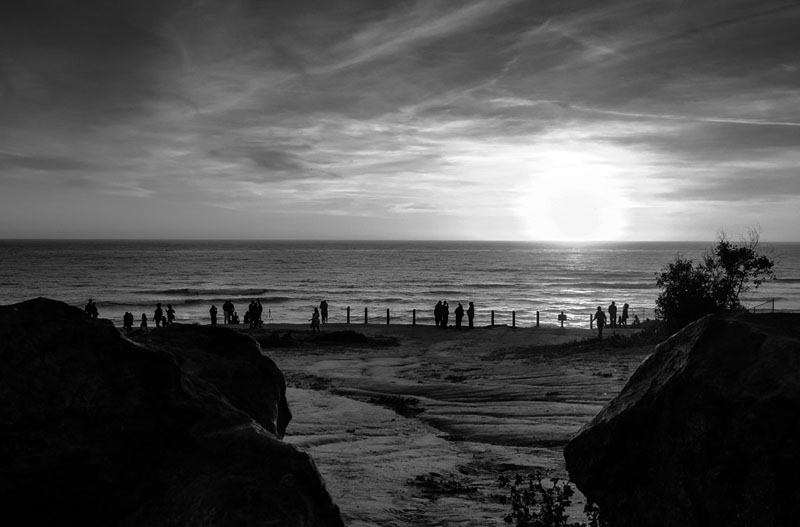 Sunset Cliffs, San Diego, California.