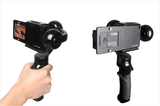 Autosteady A 3 Axis Gimbal Stabilizer For Phones And Gopros