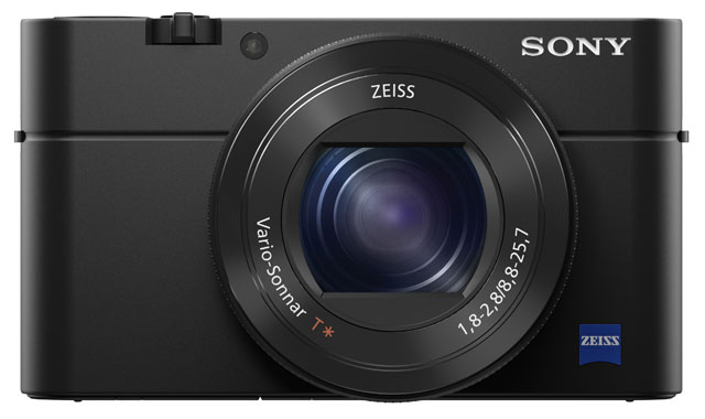 The Sony RX100 IV front
