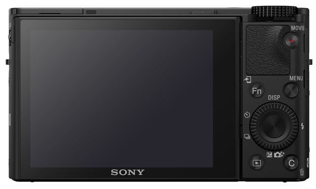 The Sony RX100 IV rear
