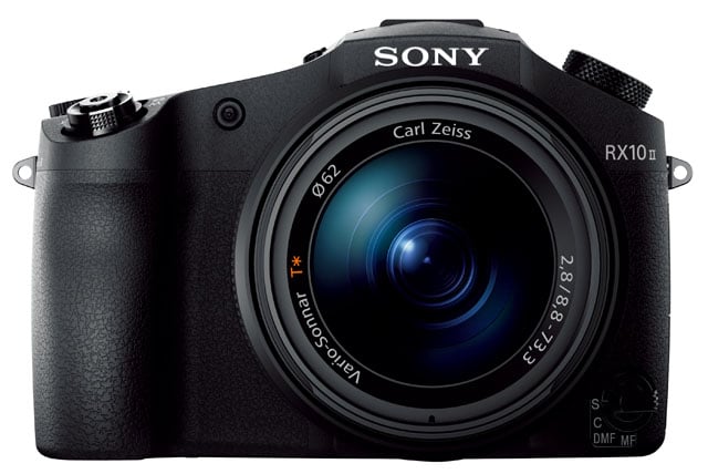 The Sony RX10 II front
