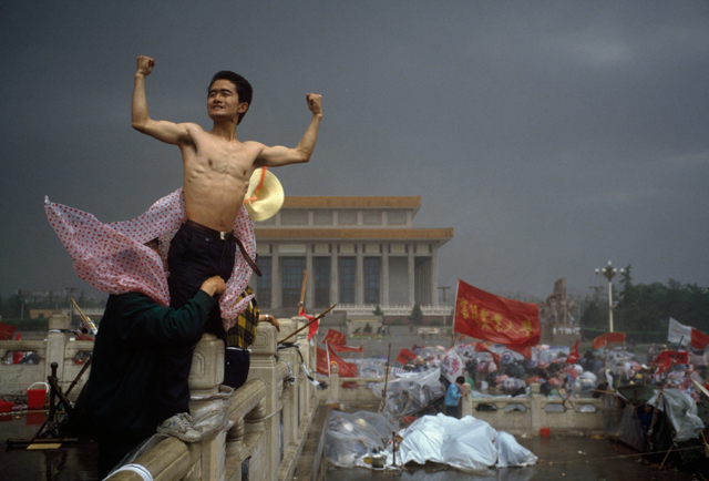 CHINA. Beijing. Tiananmen square. 26 May 1989.