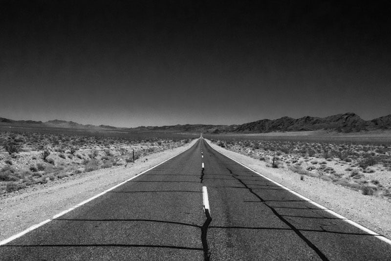 The Road to Death Valley, California.