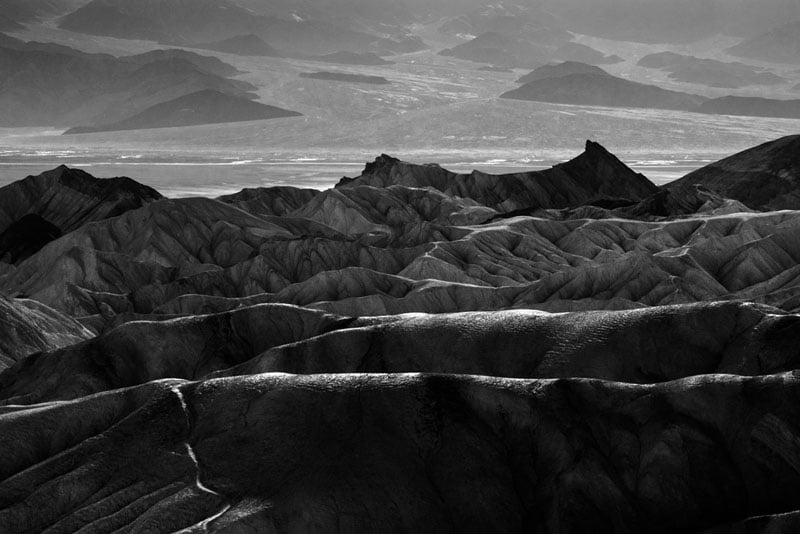 Zabriskie Point, Death Valley National Park, California.