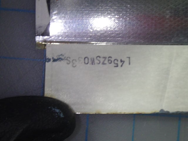 Another serial number?