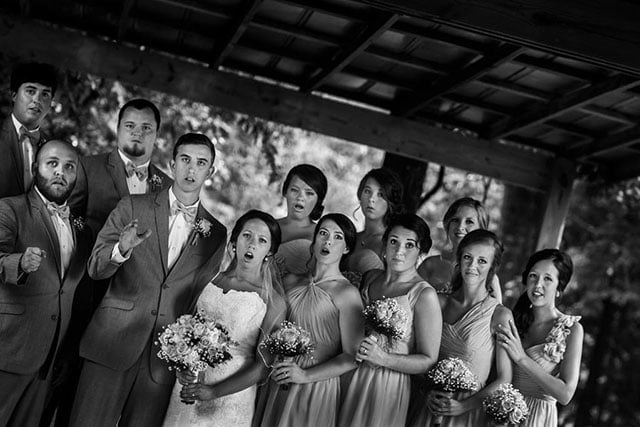 Wedding Photographer Slips, Snaps Shot on the Way Down | PetaPixel