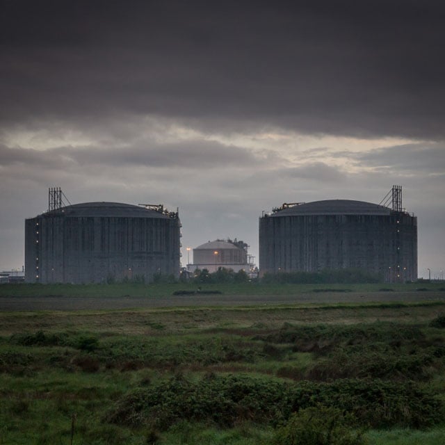 Liquified natural gas plant, Isle of Grain II.