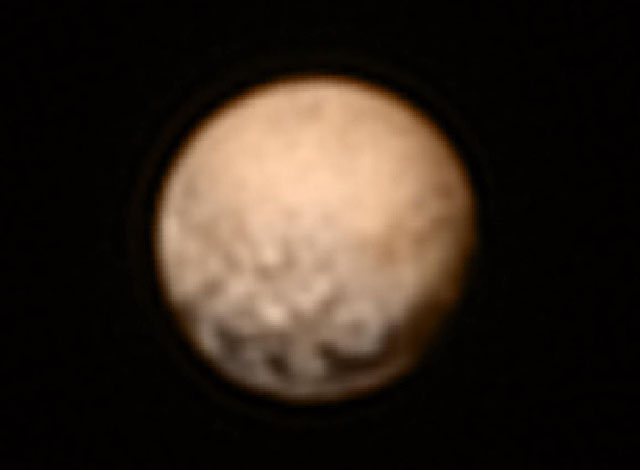 the first picture of pluto