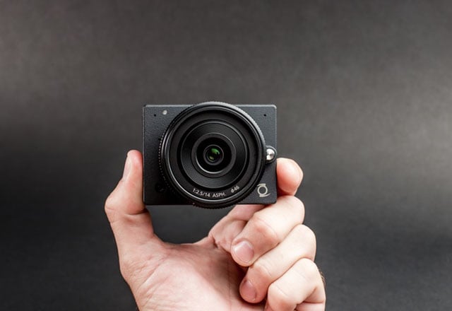 small micro four thirds camera