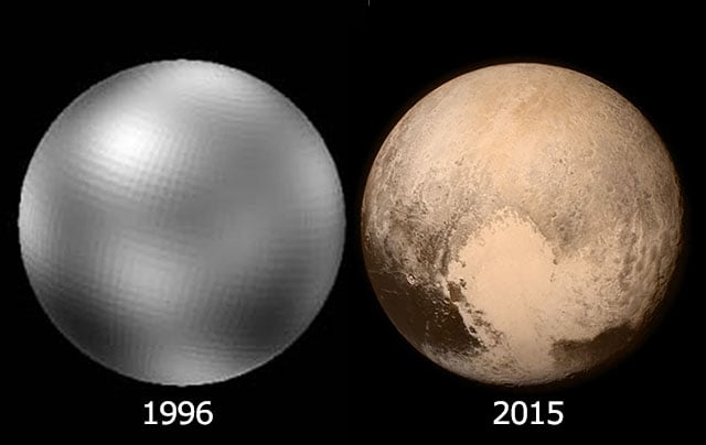 the first picture of pluto