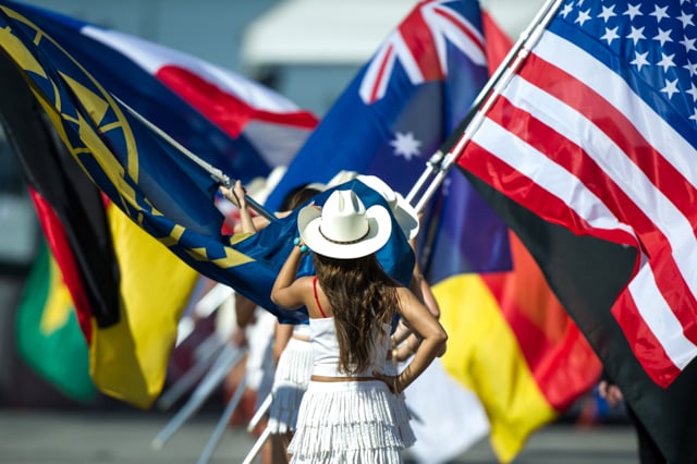 November 15- 17, 2013. Austin, Texas. United States Grand Prix 2013: COTA grid girls