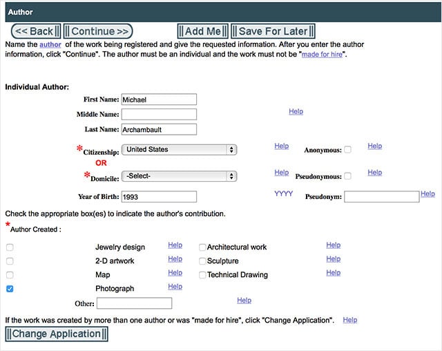 How do you check copyright names?