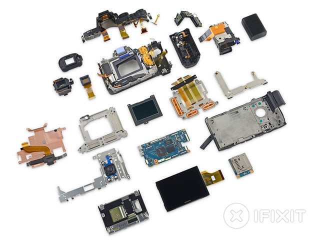 sony a6000 teardown