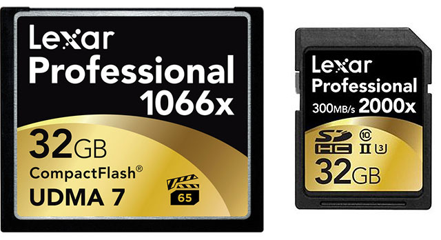 Lexar® Professional 1066x CompactFlash® Card