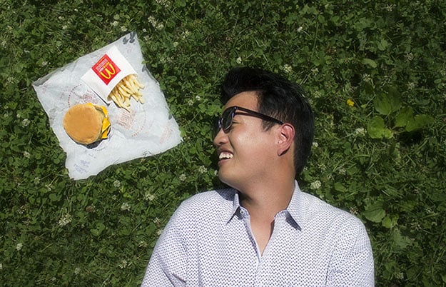 Advertising photo by McDonald's