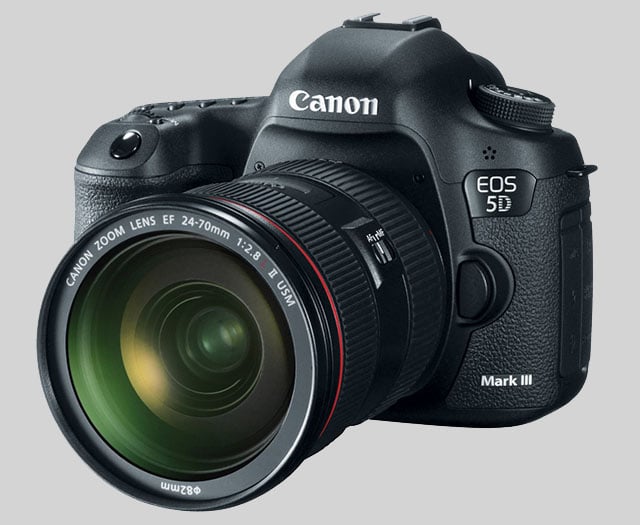 A Canon 5D Mark III and 24-70mm II were among the stolen items.