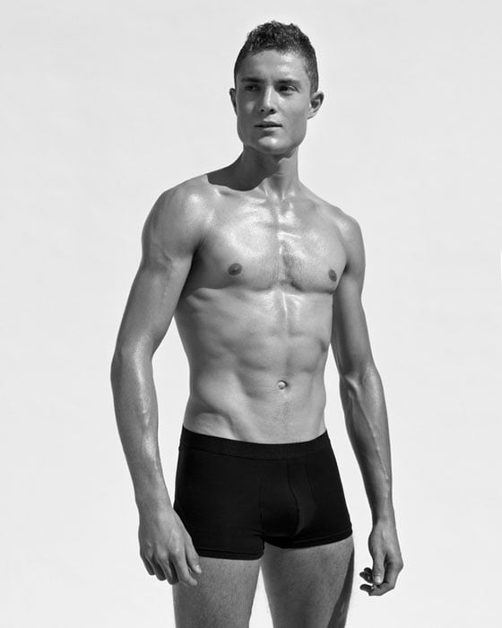 Luca Fabian, Rower in the style of Herb Ritts