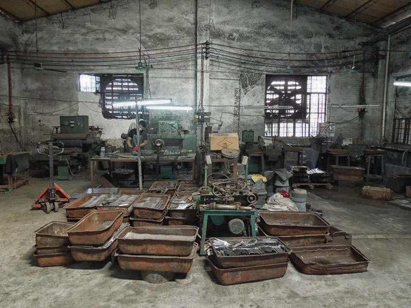 Knife factory – Yangjiang, China