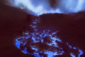 Photos of the Glowing Sulfur Inside Indonesia's Blue Fire Volcano ...